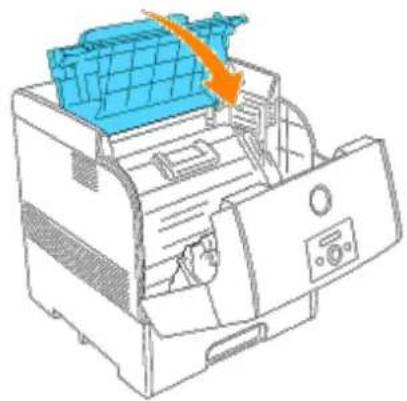 DELL 5100cn - BildtrommelEinsetzen der Bildtrommel - 7