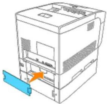 DELL 5100cn - Installieren der zusätzlichen 500-Blatt-Papierfacheinheit - 7