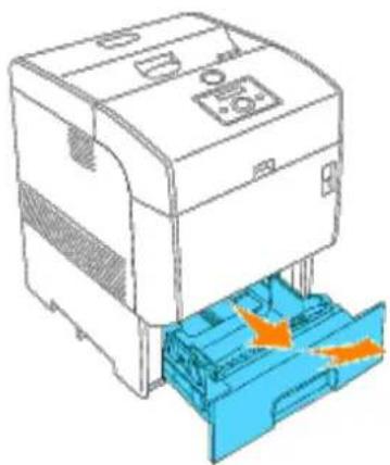DELL 5100cn - Beseitigen von Papierstaus aus dem Standard-Papierfach - 2