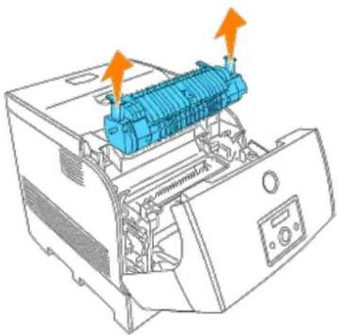 DELL 5100cn - Einsetzen der Übertragungsrolle - 16