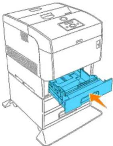 DELL 5100cn - Installieren der zusätzlichen 1000-Blatt-Papierfacheinheit - 7