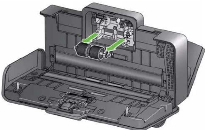 KODAK I1190E - Reinigung der Trennrolle - 7