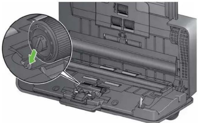 KODAK I1190E - Reinigung der Trennrolle - 3