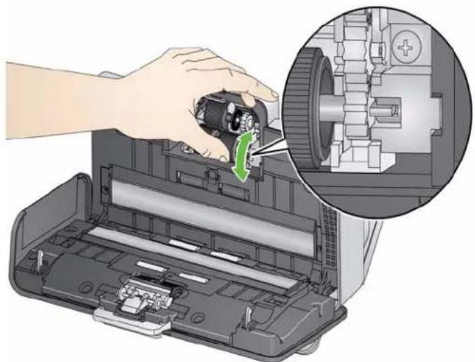 KODAK I1190WN - Reinigen der Trennrolle - 8