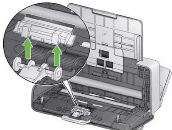 KODAK I1190WN - Reinigen der Trennrolle - 1
