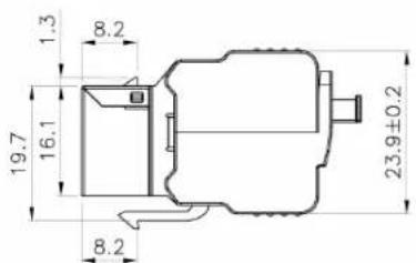 Digitus DN-93602 - Ungeschirmtes Keystone Modul - 2