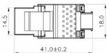 Digitus DN-93602 - Ungeschirmtes Keystone Modul - 4
