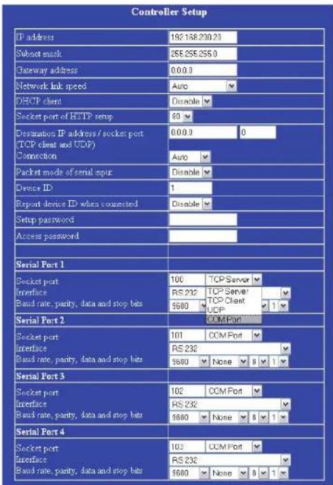 EXSYS EX-6030 - RS-232 zu Ethernet Daten Gateway EX-6030 - 1