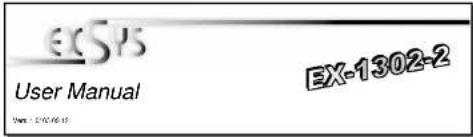 EXSYS EX-1302-2 - REINIGUNG: - 1