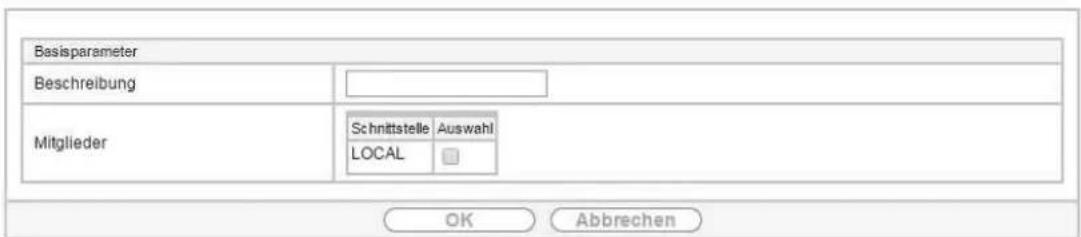 Basisparameter Beschreibung Mitglieder Schnittstelle Auswahl LOCAL OK Abbrechen