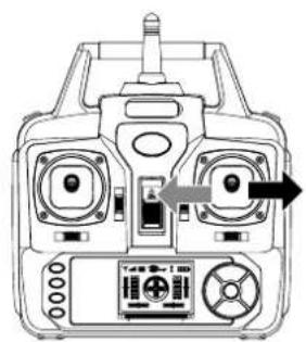 Carson X4 360 Quadcopter FPV - Steuerung des X4 Quadcopters (Mode 2) - 6
