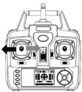 Carson X4 360 Quadcopter FPV - Controlling the X4 quadcopter (mode 2) - 3