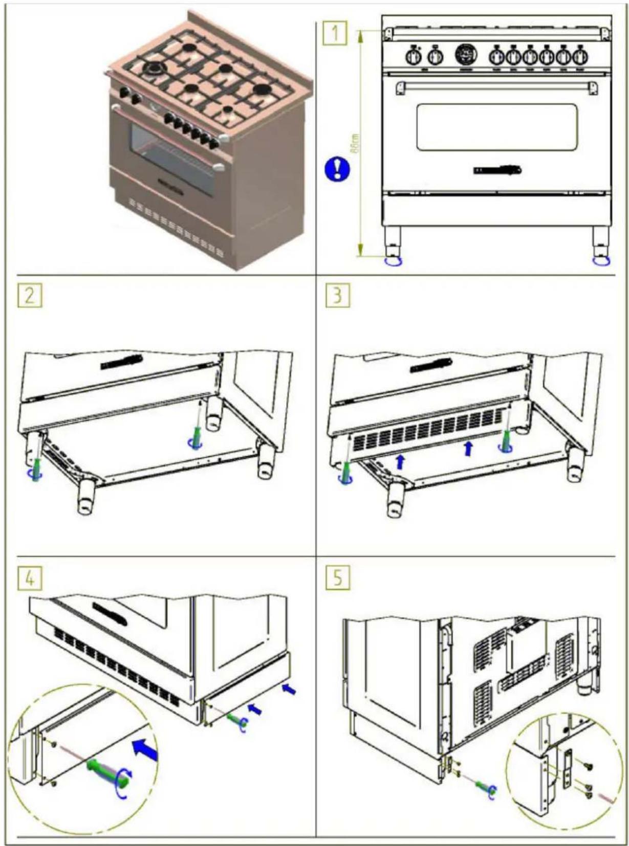 LA GERMANIA RI6 4C 61 B X - Cast iron or aluminium strip racks: - 2