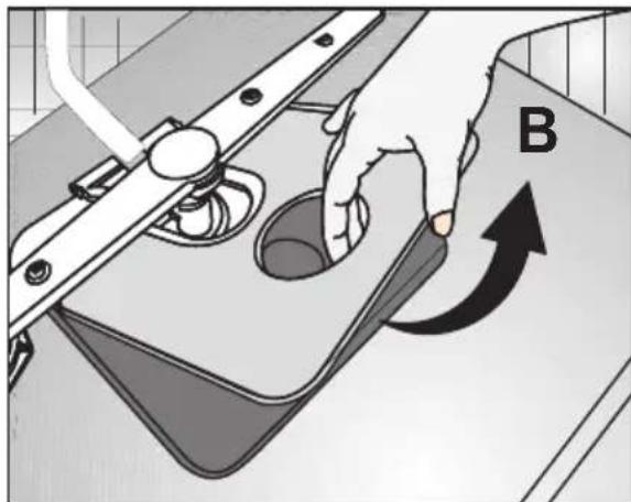 BEKO DSN 6832 FX30 - Filter reinigen - 3