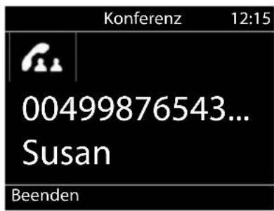 Konferenz 12:15 00499876543... Susan Beenden