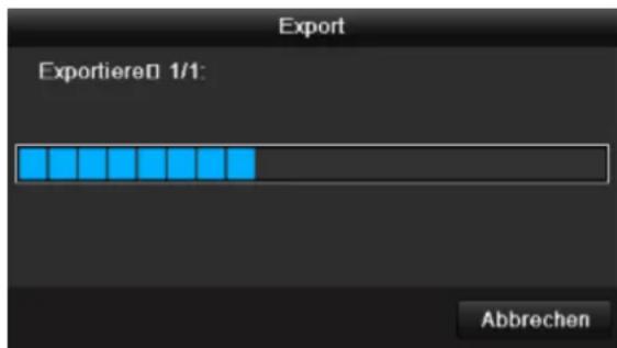 Export Exportiere0 1/1: Abbrechen