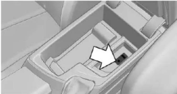 3D rendered mechanical component with a white arrow pointing to a specific area (no text or symbols visible)
