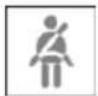 BMW 535i Gran Turismo (2016) - Safety belt reminder for driver's and passenger's seat - 1