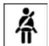 BMW 640i Coupe (2016) - Safety belt reminder - 1