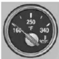 BMW 640i Coupe (2016) - Engine oil temperature - 1