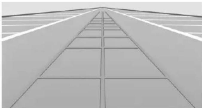 Exterior view of a modern building facade with grid pattern (no signage or text)