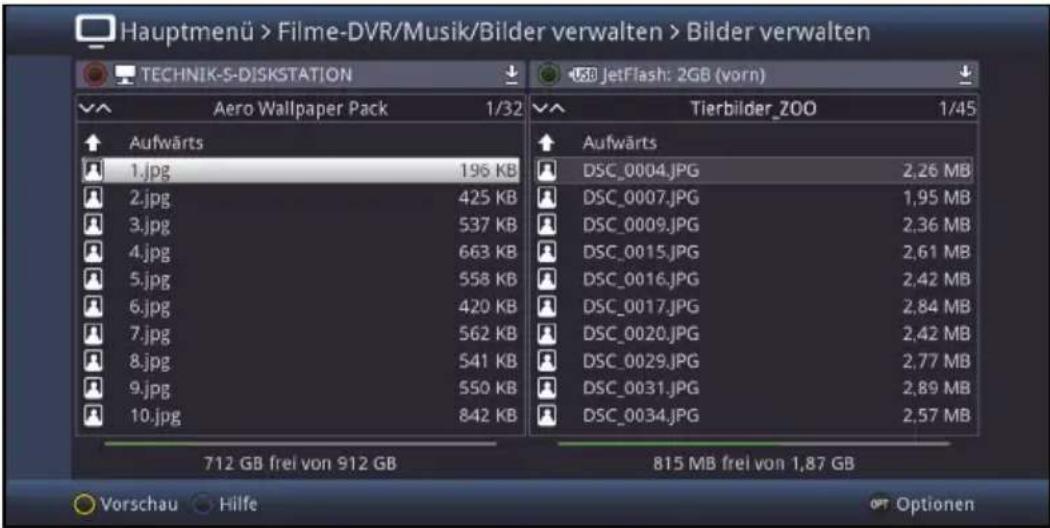 Hauptmenü > Filme-DVR/Musik/Bilder verwalten > Bilder verwalten TECHNIK-S-DISKSTATION Aero Wallpaper Pack 1/32 Aufwärts 1.jpg 196 KB 2.jpg 425 KB 3.jpg 537 KB 4.jpg 663 KB 5.jpg 558 KB 6.jpg 420 KB 7.jpg 562 KB 8.jpg 541 KB 9.jpg 550 KB 10.jpg 842 KB 712 GB frei von 912 GB Tierbilder_ZOO 1/45 Aufwärts DSC_0004.JPG 2,26 MB DSC_0007.JPG 1,95 MB DSC_0009.JPG 2,36 MB DSC_0015.JPG 2,61 MB DSC_0016.JPG 2,42 MB DSC_0017.JPG 2,84 MB DSC_0020.JPG 2,42 MB DSC_0029.JPG 2,77 MB DSC_0031.JPG 2,89 MB DSC_0034.JPG 2,57 MB 815 MB frei von 1,87 GB Vorschau Hilfe Optionen