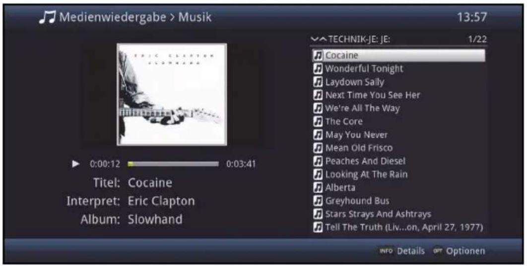 TECHNISAT DIGIPAL T2 DVR - Musik-Wiedergabe - 1