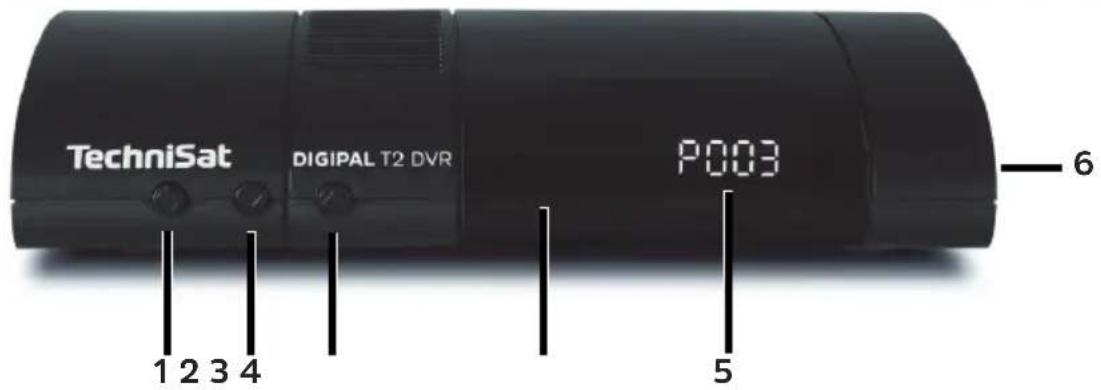 TechniSat DIGIPAL T2 DVR P003 1 2 3 4 5 6