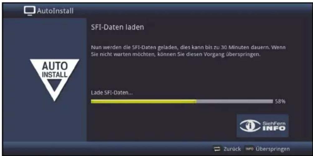 TECHNISAT DIGIPAL T2 DVR - SFI-Daten laden - 1