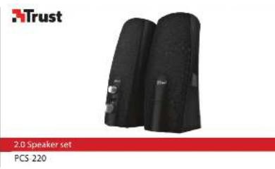 Trust 2.0 Speaker set PCS 220