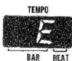 YAMAHA Electone 405 - Program end display - 7