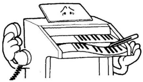YAMAHA Electone B-2R - Read the following before playing - 2