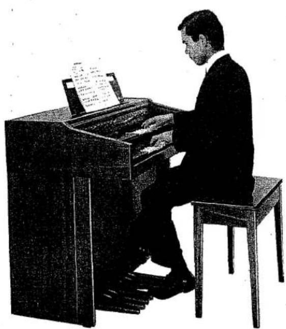 YAMAHA Electone B-4 - Playing the Yamaha Electone - 3