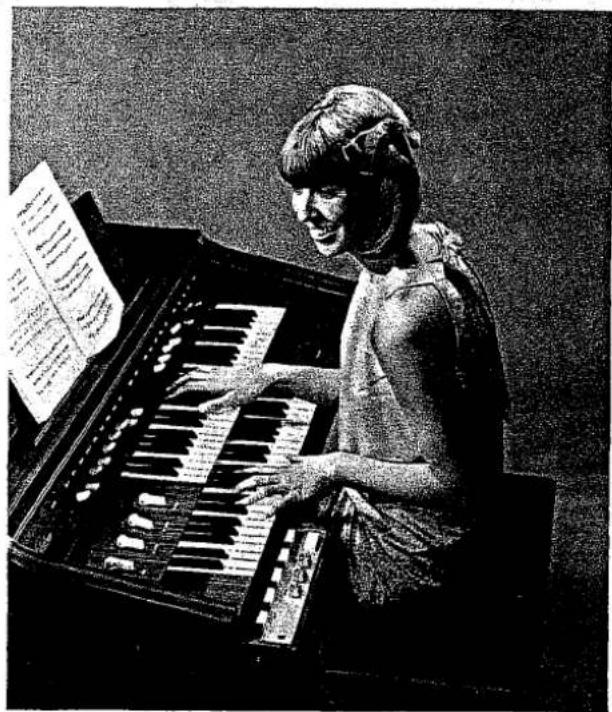 YAMAHA Electone B-4B - Note : CONNECTION - 2