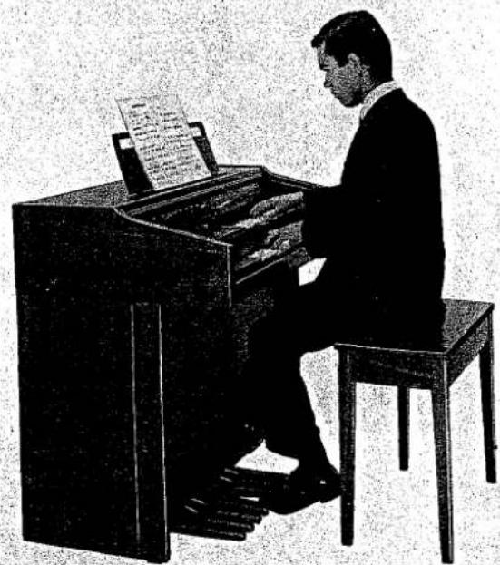 YAMAHA Electone B-4B - Playing the Yamaha Electone - 3