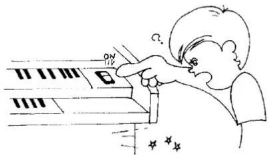 YAMAHA Electone B-4C - Do not Be Alarmed If - 1
