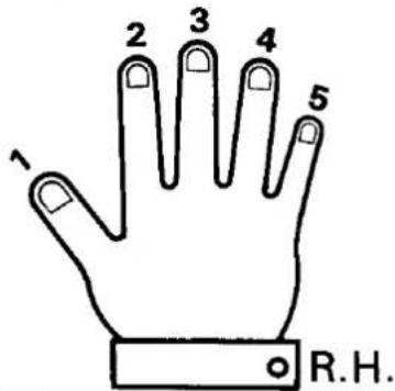 1 2 3 4 5 R.H.