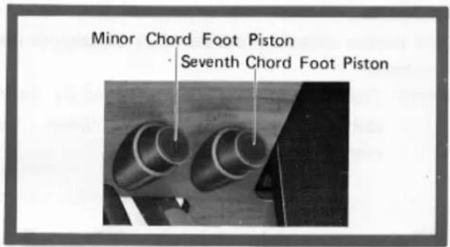 Minor Chord Foot Piston Seventh Chord Foot Piston