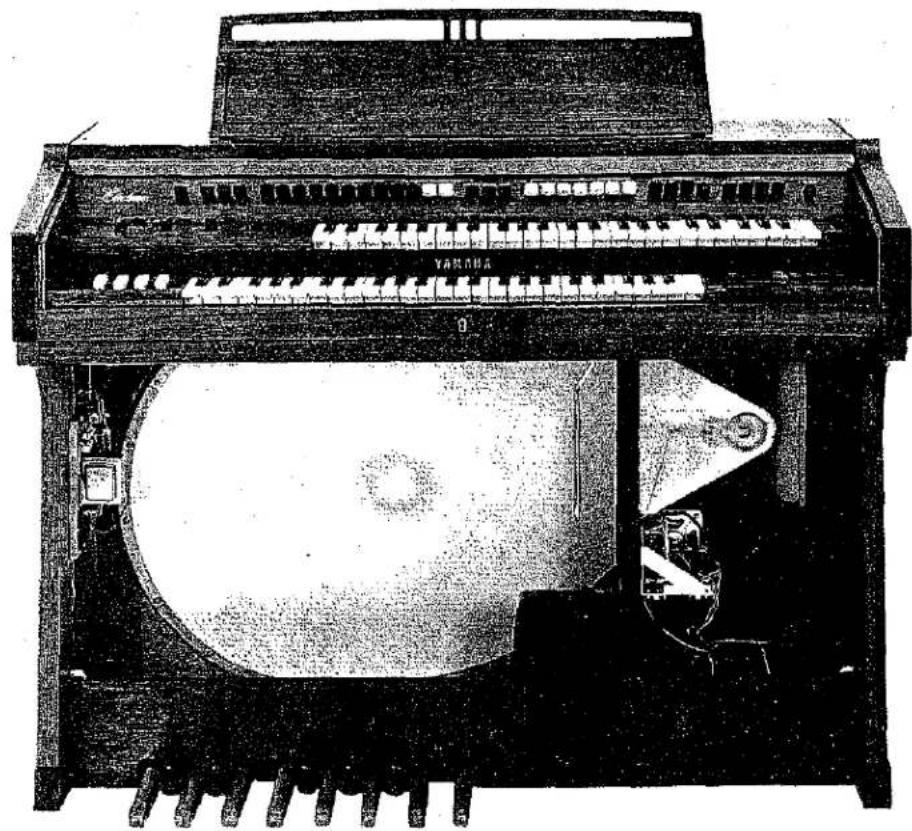 YAMAHA Electone D-3 - A Word about Yamaha's Exclusive Natural Sound Speaker - 1
