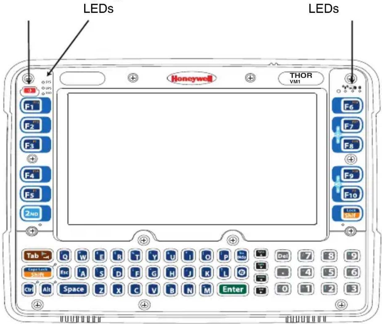HONEYWELL Thor VM1 - Komponenten - Vorderseite - 1