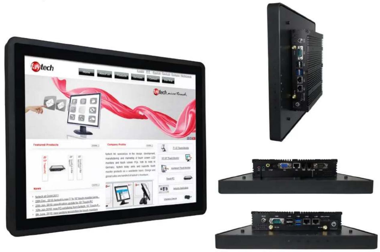 Faytech FT133TMBCAP - 10.1" - 22" kapazitive Touschreen-PC-Serie - 6