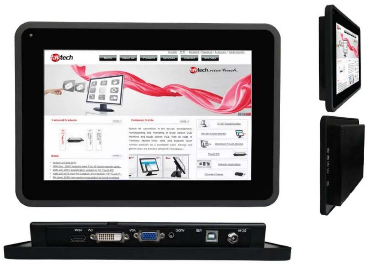 Faytech FT133TMBCAP - 10.1"-22" kapazitive Touchscreen-Monitorserie - 3
