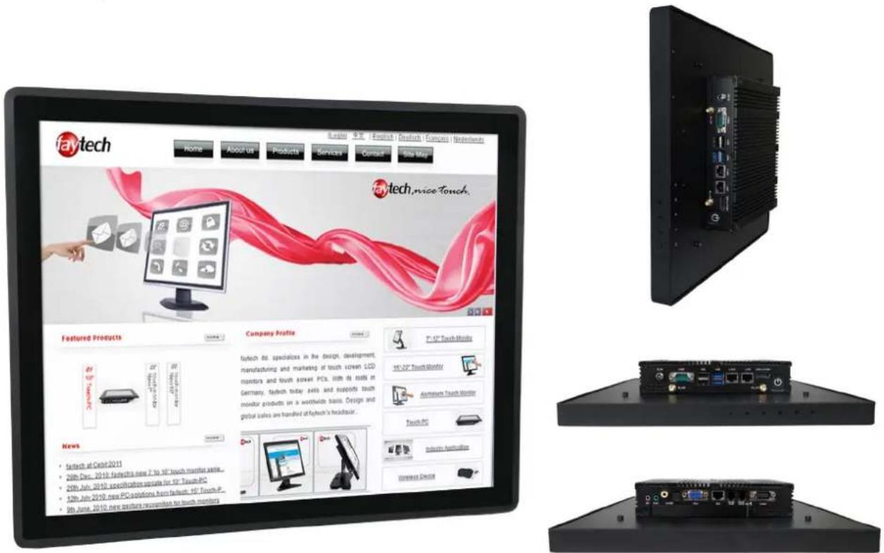 Faytech FT133TMBCAP - 10.1" - 22" kapazitive Touschreen-PC-Serie - 10
