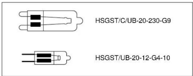 HSGST/C/UB-20-230-G9 HSGST/UB-20-12-G4-10