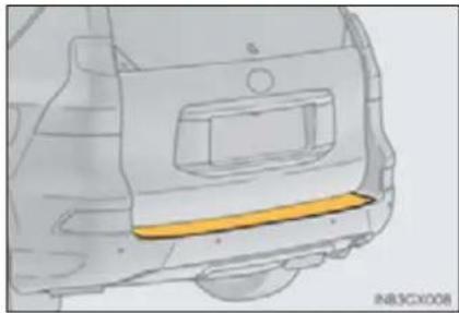 LEXUS GX 460 (2016) - Rear step bumper - 1