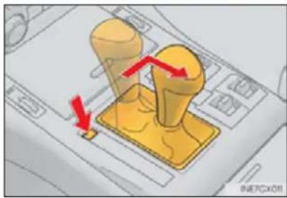 LEXUS GX 460 (2016) - If the shift lever cannot be shifted from P - 2