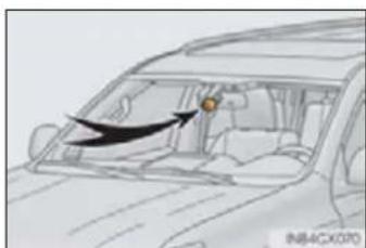 LEXUS GX 460 (2016) - Camera sensor - 1