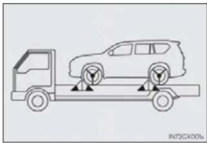 LEXUS GX 460 (2016) - Using a flatbed truck - 2