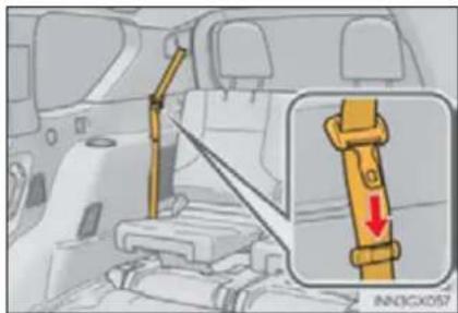 LEXUS GX 460 (2016) - ■ Before folding down the third seats - 1