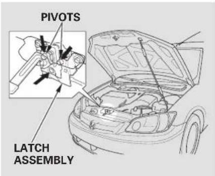 PIVOTS LATCH ASSEMBLY